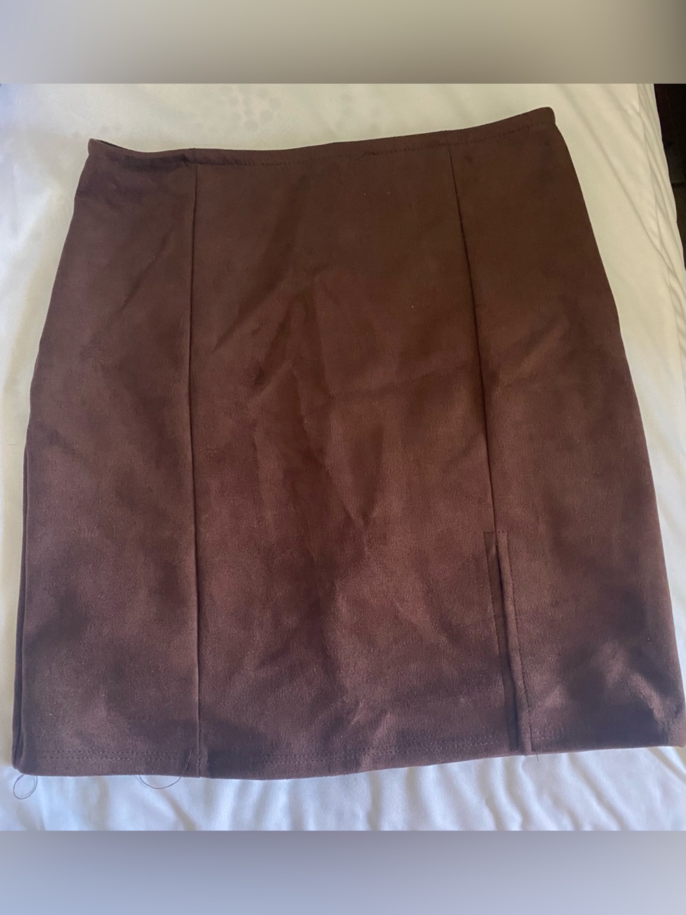Windsor Women’s Corduroy Skirt in Rich Brown